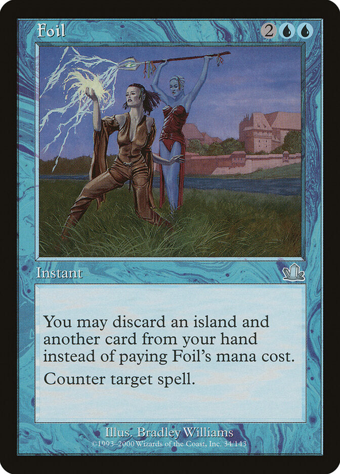 Foil 34 - Prophecy MTG card