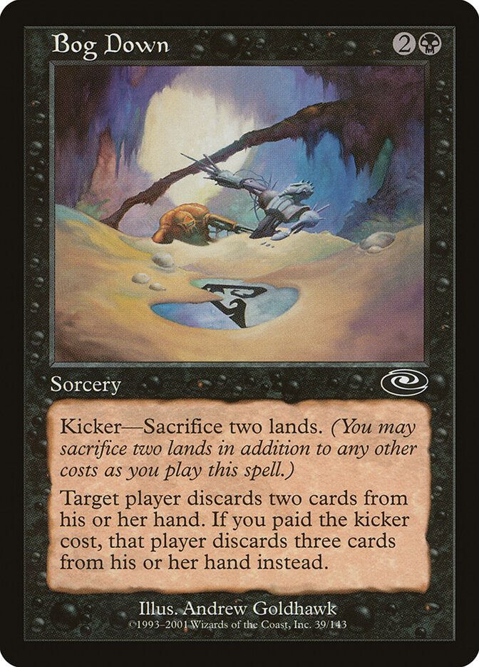 Bog Down 39 - Planeshift MTG card