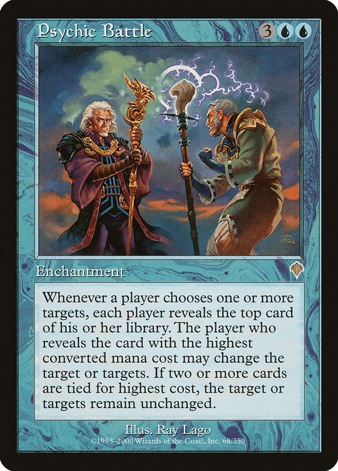 Psychic Battle 68 - Invasion MTG card
