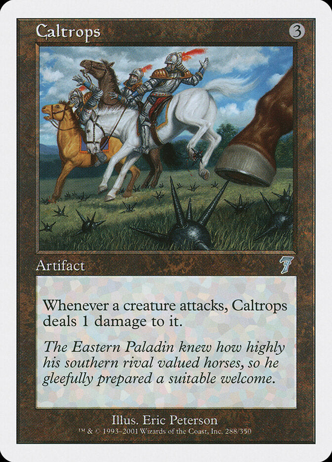 Caltrops 288 - Seventh Edition MTG card