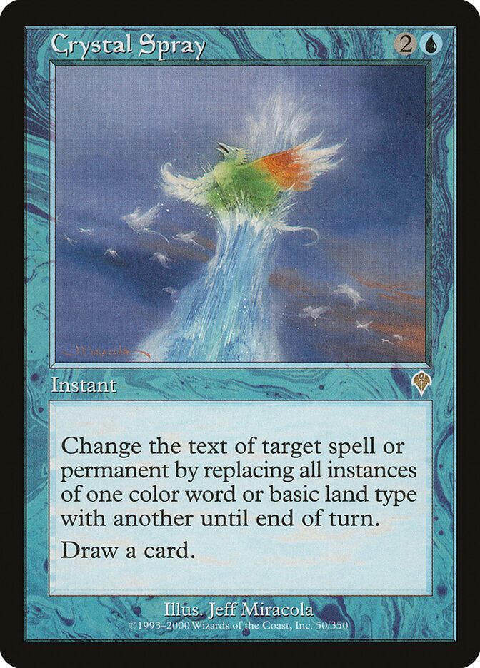 Crystal Spray 50 - Invasion MTG card