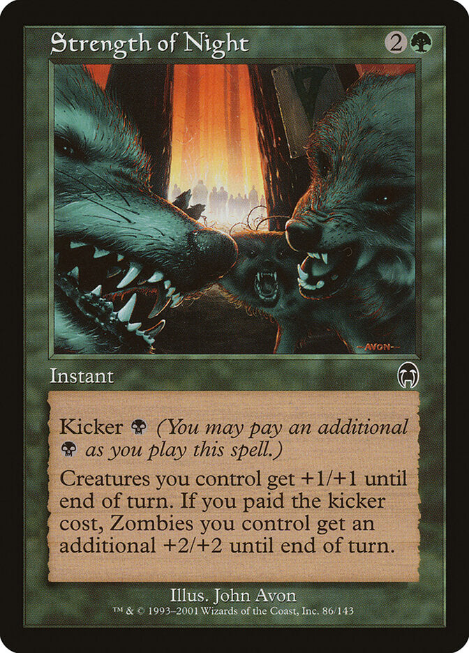 Strength of Night 86 - Apocalypse MTG card