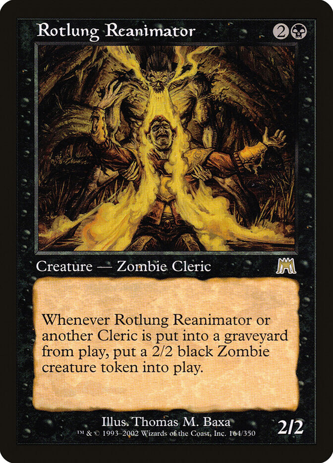 Rotlung Reanimator 164 - Onslaught MTG card
