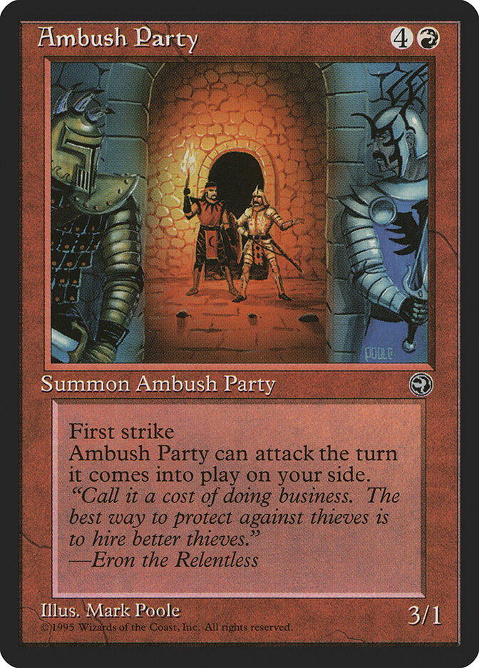 Ambush Party 63a - Homelands MTG card