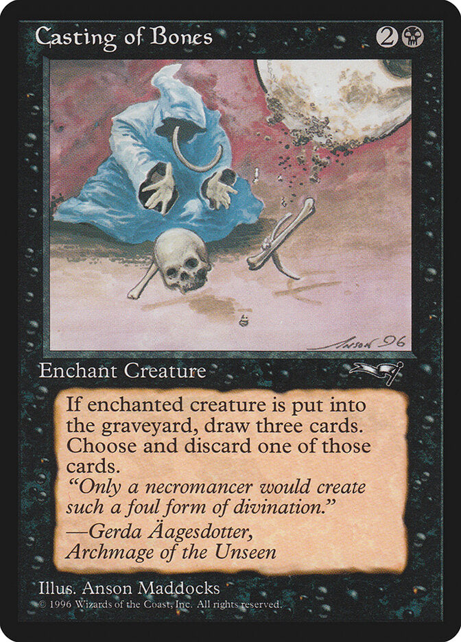 Casting of Bones 44b - Alliances MTG card