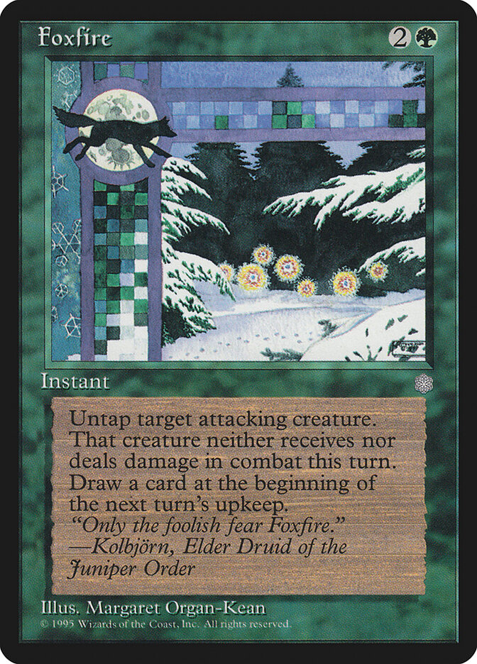 Foxfire 238 - Ice Age MTG card