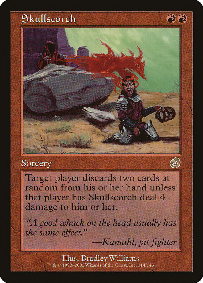 Skullscorch 114 - Torment MTG card