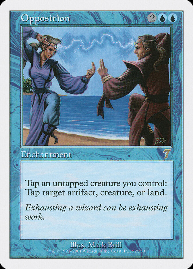 Opposition 92 - Seventh Edition MTG card