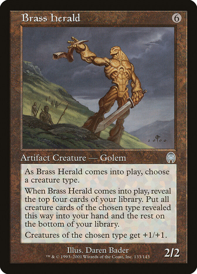 Brass Herald 133 - Apocalypse MTG card