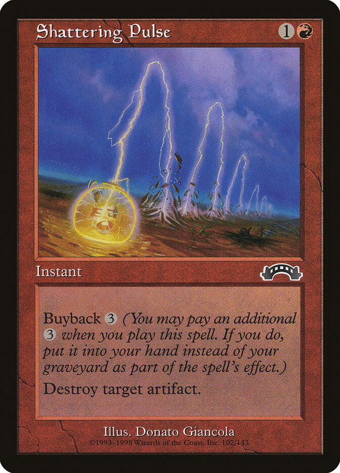 Shattering Pulse 102 - Exodus MTG card