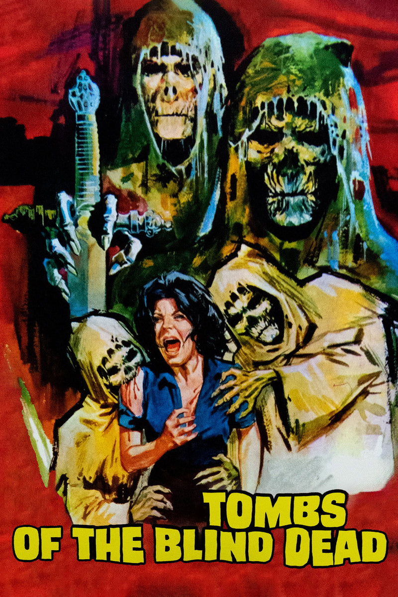 Tombs of the Blind Dead VHS cover art