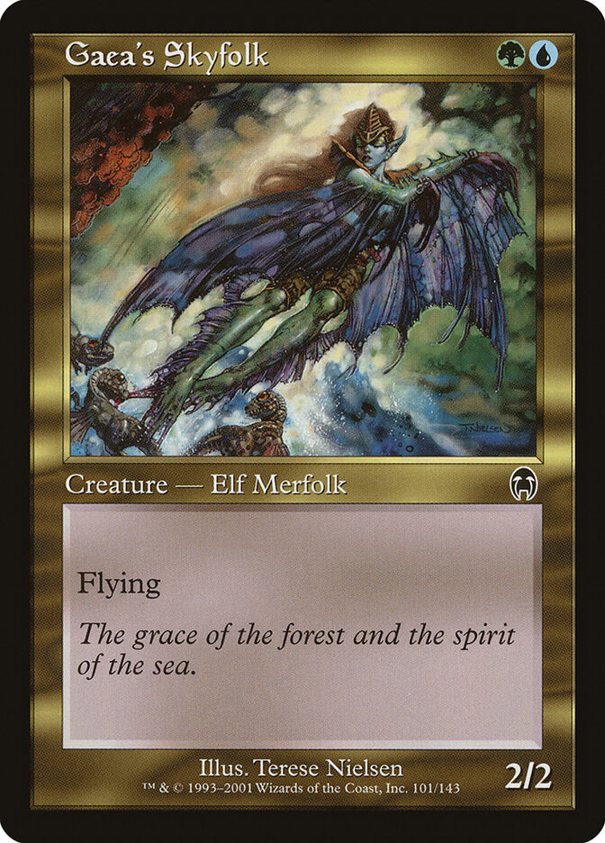 Gaea's Skyfolk 101 - Apocalypse MTG card