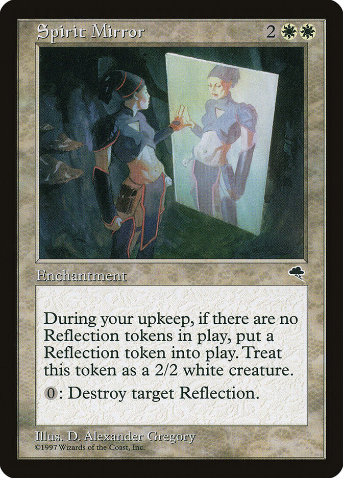 Spirit Mirror 48 - Tempest MTG card
