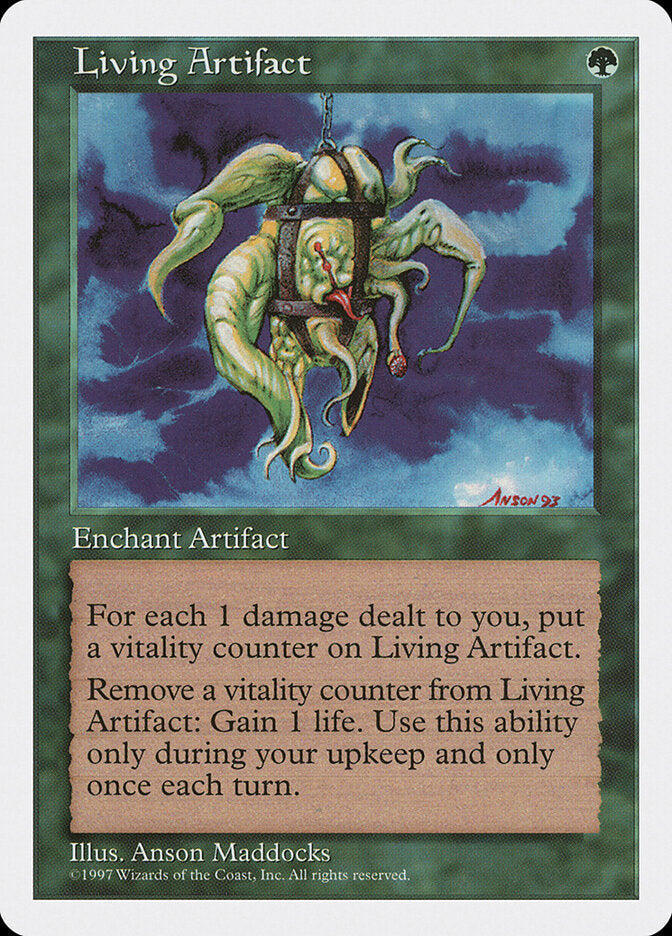 Living Artifact 311 - Fifth Edition MTG card