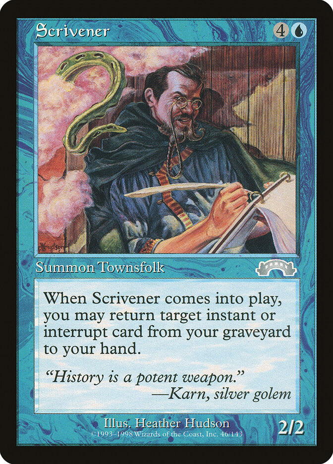 Scrivener 46 - Exodus MTG card