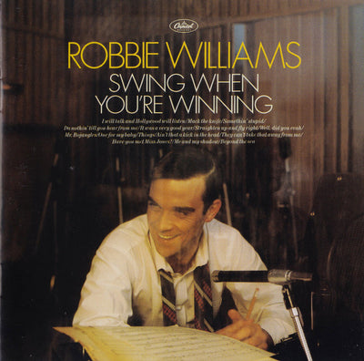 Robbie Williams - Swing When You're Winning CD cover
