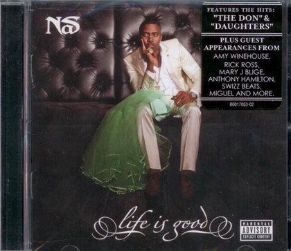 Nas - Life Is Good CD cover