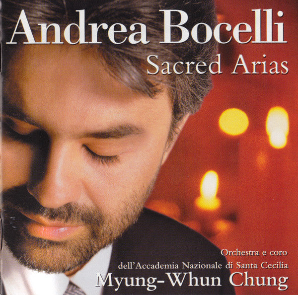 Andrea Bocelli - Sacred Arias CD cover