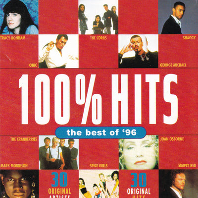 Various - 100% Hits Best Of 96 CD cover
