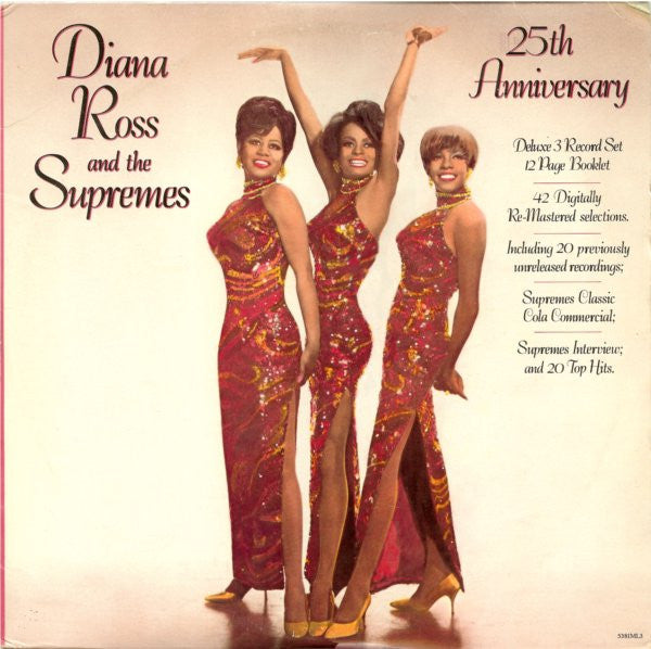 Diana Ross & The Supremes - 25th Anniversary (Motown, 1986) Original US Pressing CD Album