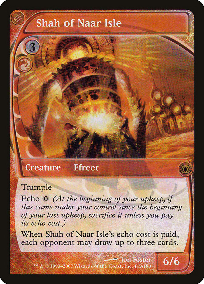 Shah of Naar Isle 119 - Future Sight MTG card