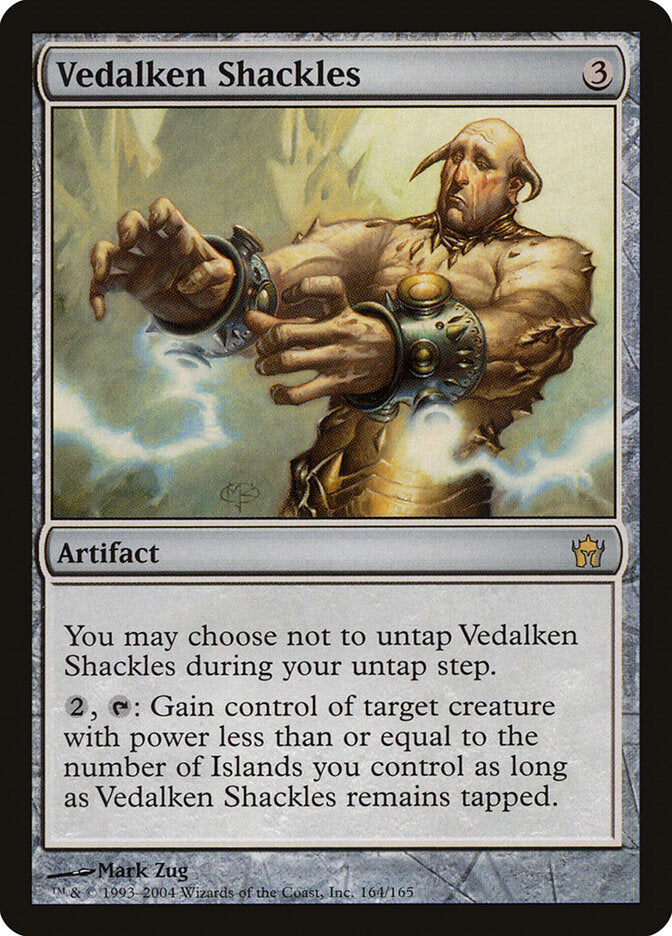 Vedalken Shackles 164 - Fifth Dawn MTG card