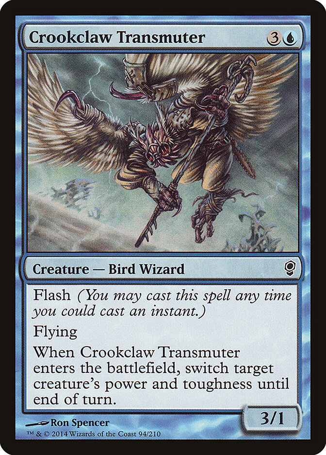 Crookclaw Transmuter 94 - Conspiracy MTG card