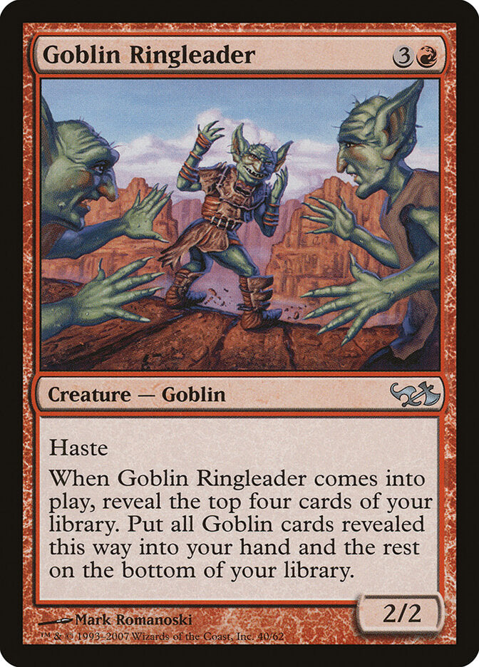 Goblin Ringleader 40 - Duel Decks: Elves vs. Goblins MTG card