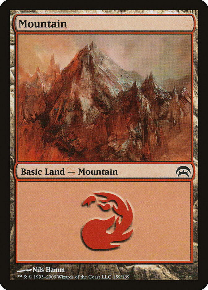 Mountain 159 - Planechase MTG card