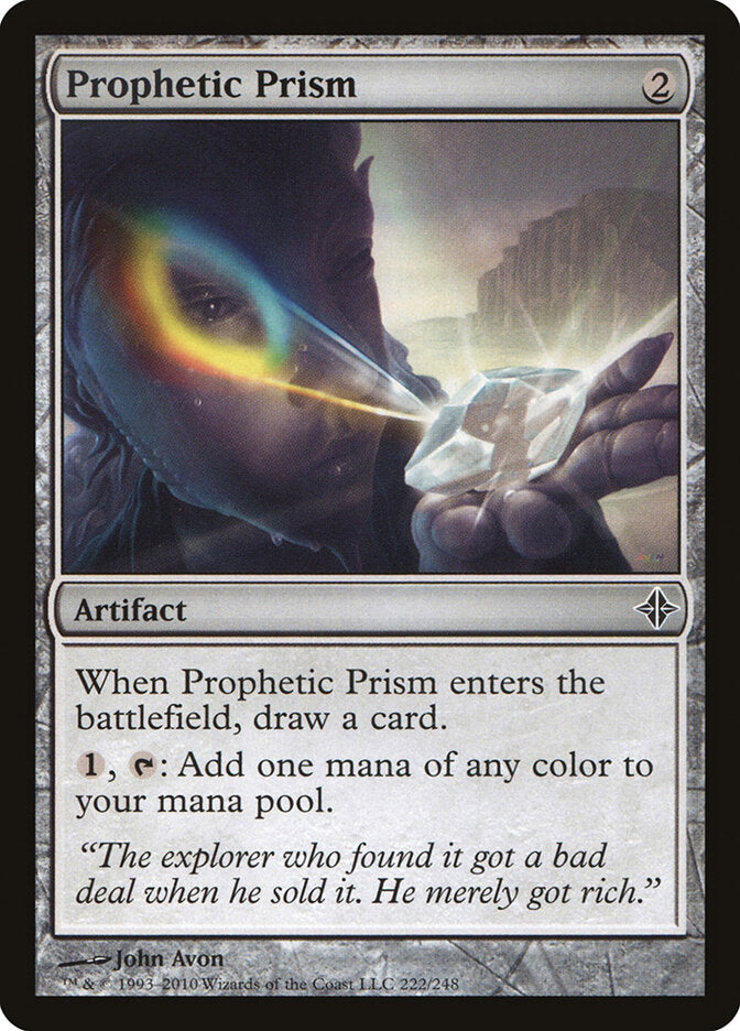 Prophetic Prism 222 - Rise of the Eldrazi MTG card