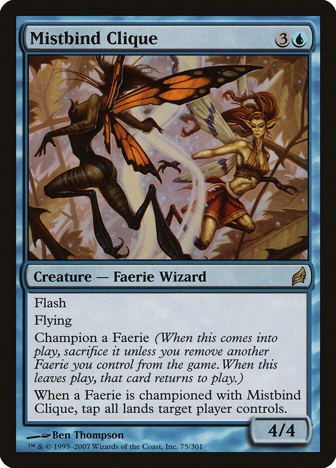 Mistbind Clique 75 - Lorwyn MTG card