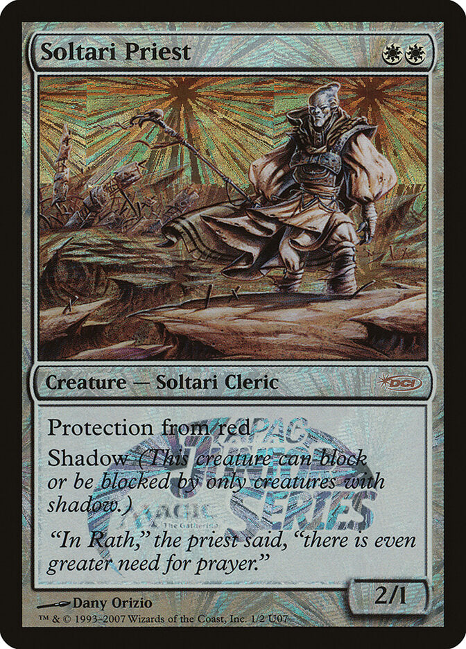 Soltari Priest 1U07 - Junior APAC Series MTG card