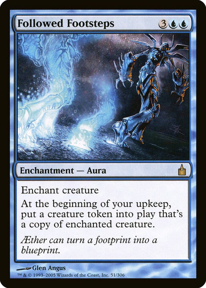 Followed Footsteps 51 - Ravnica: City of Guilds MTG card