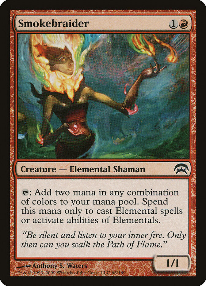 Smokebraider 66 - Planechase MTG card
