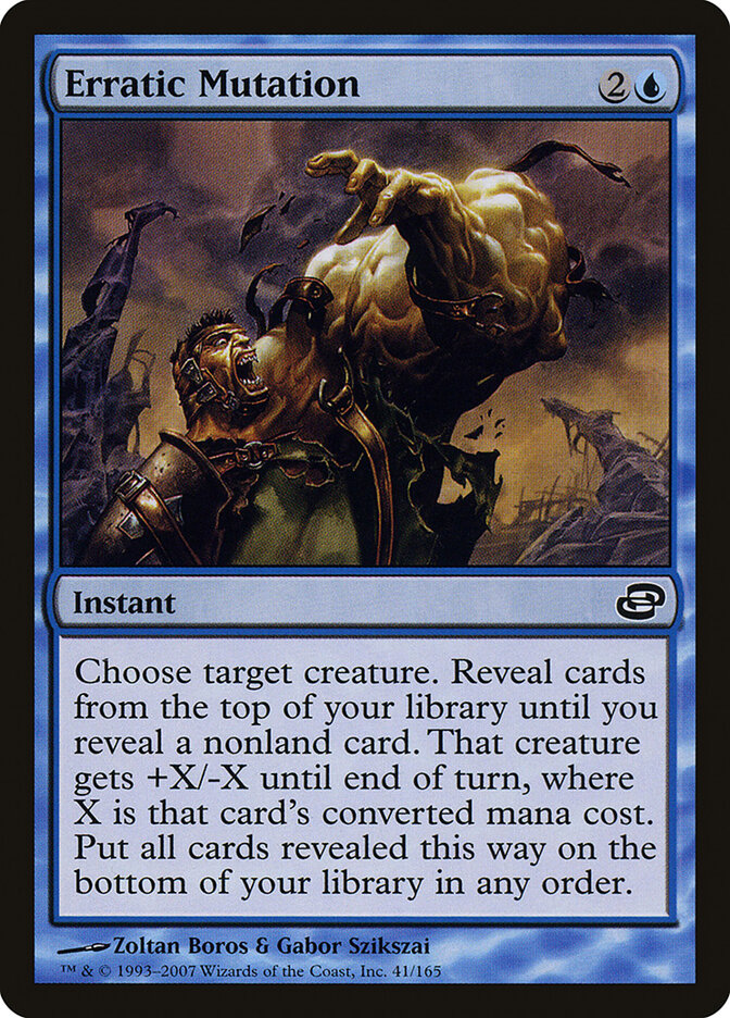 Erratic Mutation 41 - Planar Chaos MTG card