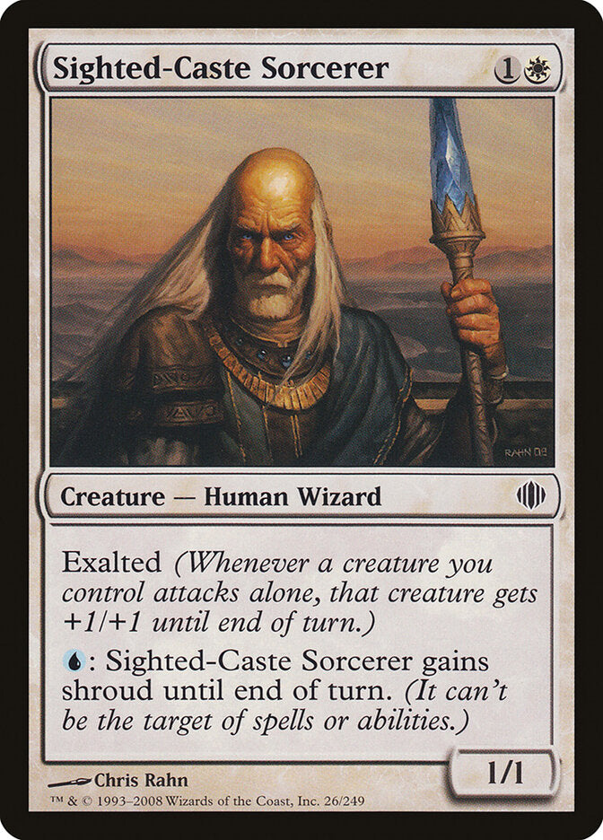 Sighted-Caste Sorcerer 26 - Shards of Alara MTG card