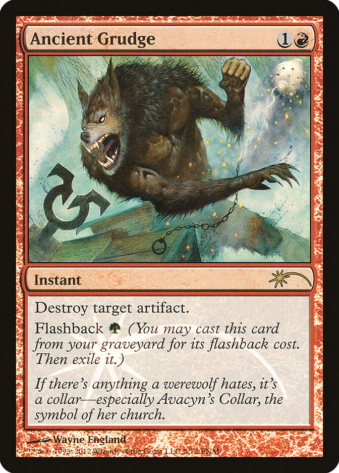 Ancient Grudge 5 - Friday Night Magic 2012 MTG card