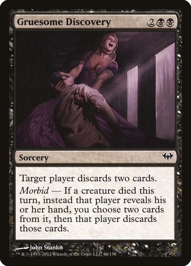 Gruesome Discovery 66 - Dark Ascension MTG card