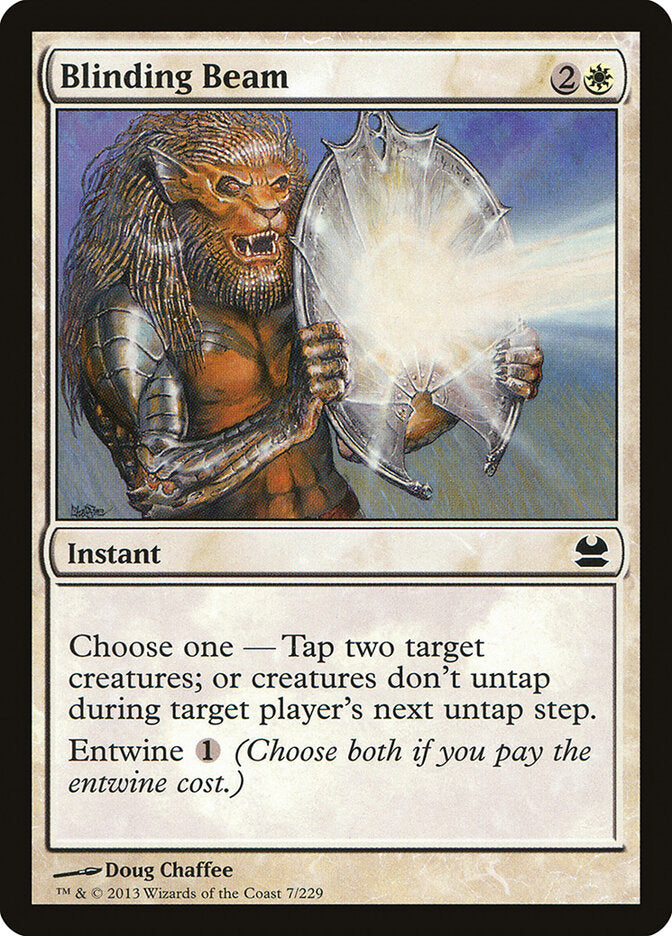 Blinding Beam 7 - Modern Masters MTG card