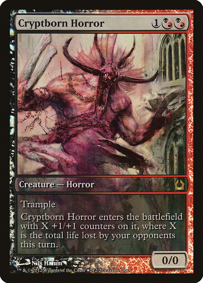 Cryptborn Horror 212 - Return to Ravnica Promos MTG card
