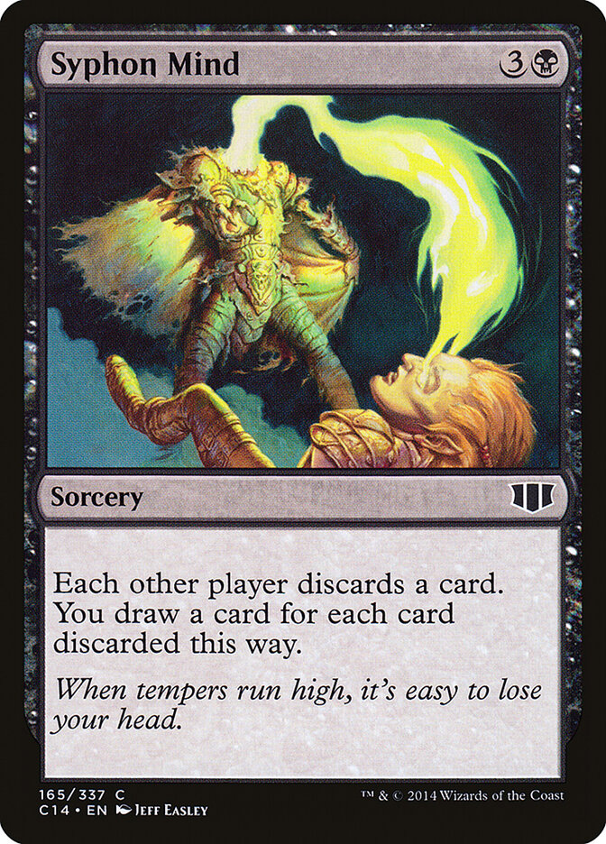 Syphon Mind 165 - Commander 2014 MTG card