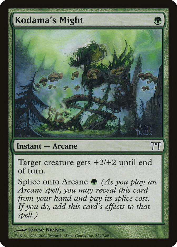 Kodama's Might 224 - Champions of Kamigawa MTG card