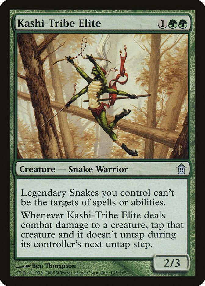 Kashi-Tribe Elite 135 - Saviors of Kamigawa MTG card