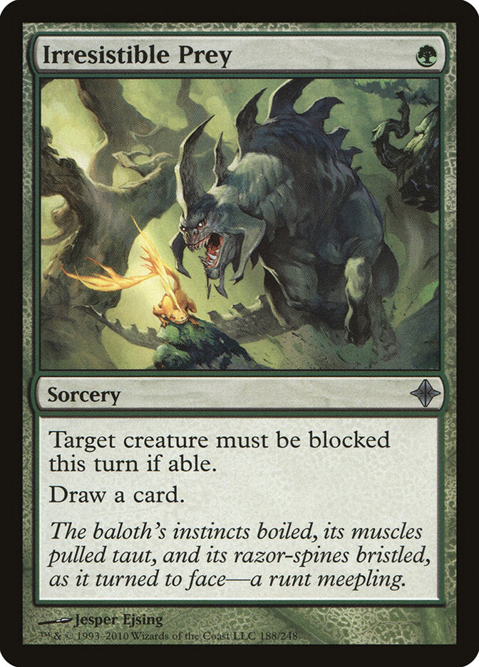 Irresistible Prey 188 - Rise of the Eldrazi MTG card