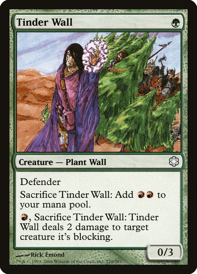 Tinder Wall 270 - Coldsnap Theme Decks MTG card