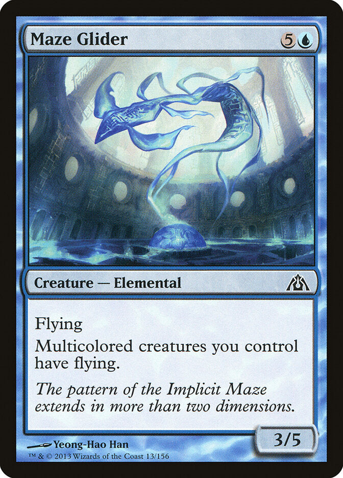 Maze Glider 13 - Dragon's Maze MTG card