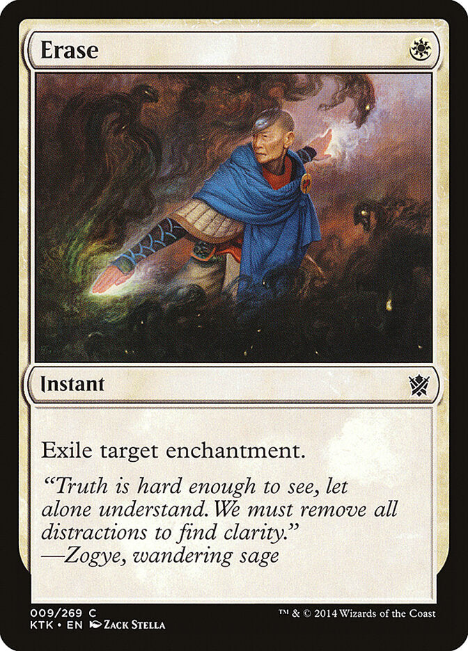 Erase 9 - Khans of Tarkir MTG card