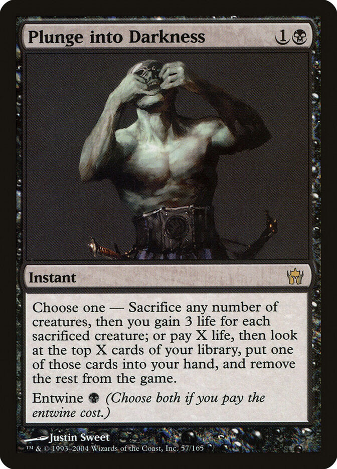 Plunge into Darkness 57 - Fifth Dawn MTG card