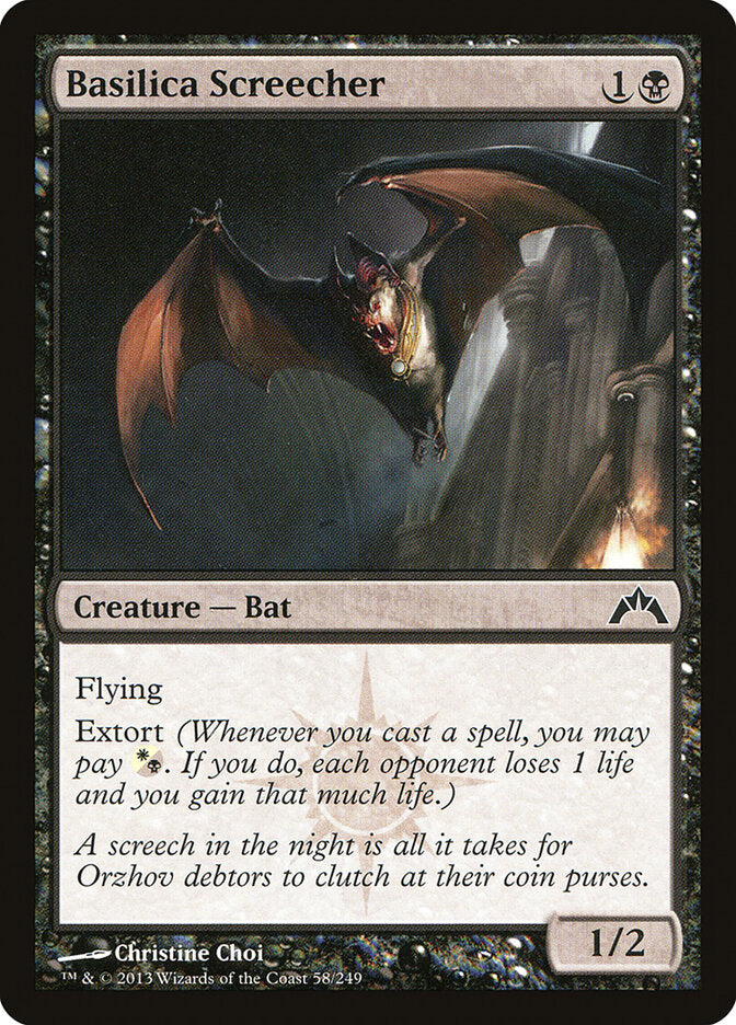 Basilica Screecher 58 - Gatecrash MTG card
