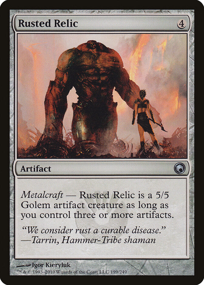 Rusted Relic 199 - Scars of Mirrodin MTG card